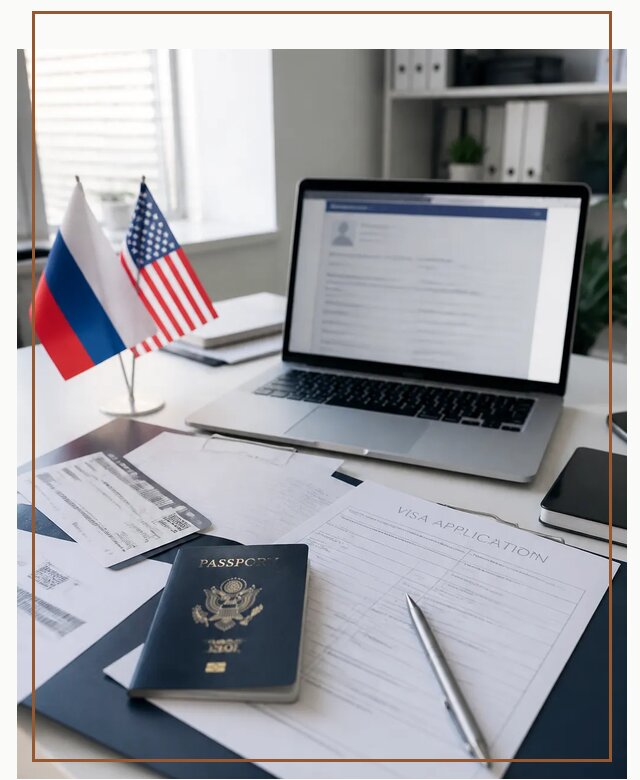 Оформление визы в США для туристов и бизнеса в Гатчине