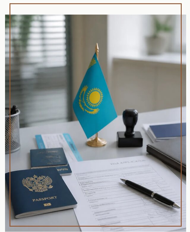 Оформление визы в Казахстан для поездки и работы в Гатчине